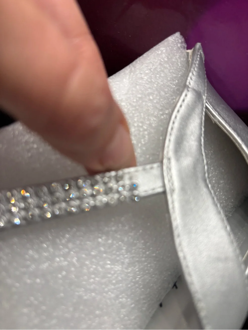 EASY STREET ALIVE AT 5 Womens Silver Rhinestone T-Strap Dress Heeled Sandal 10